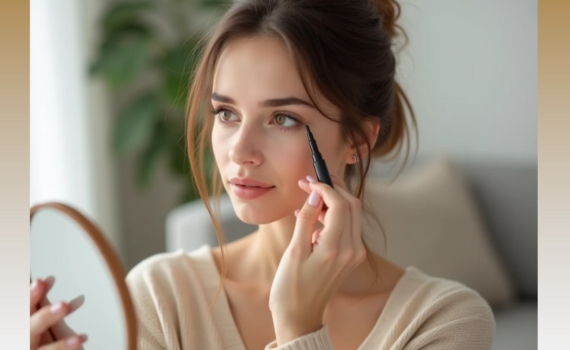 Естественный макияж 2026: коричневая подводка скрывает усталость и помогает сбросить 5 лет Естественный макияж 2026: коричневая подводка скрывает усталость и помогает сбросить 5 лет